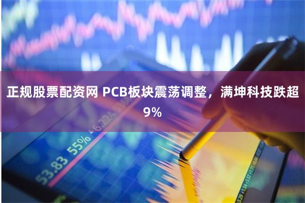 正规股票配资网 PCB板块震荡调整，满坤科技跌超9%