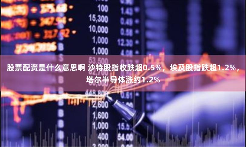 股票配资是什么意思啊 沙特股指收跌超0.5%，埃及股指跌超1.2%，塔尔半导体涨约1.2%